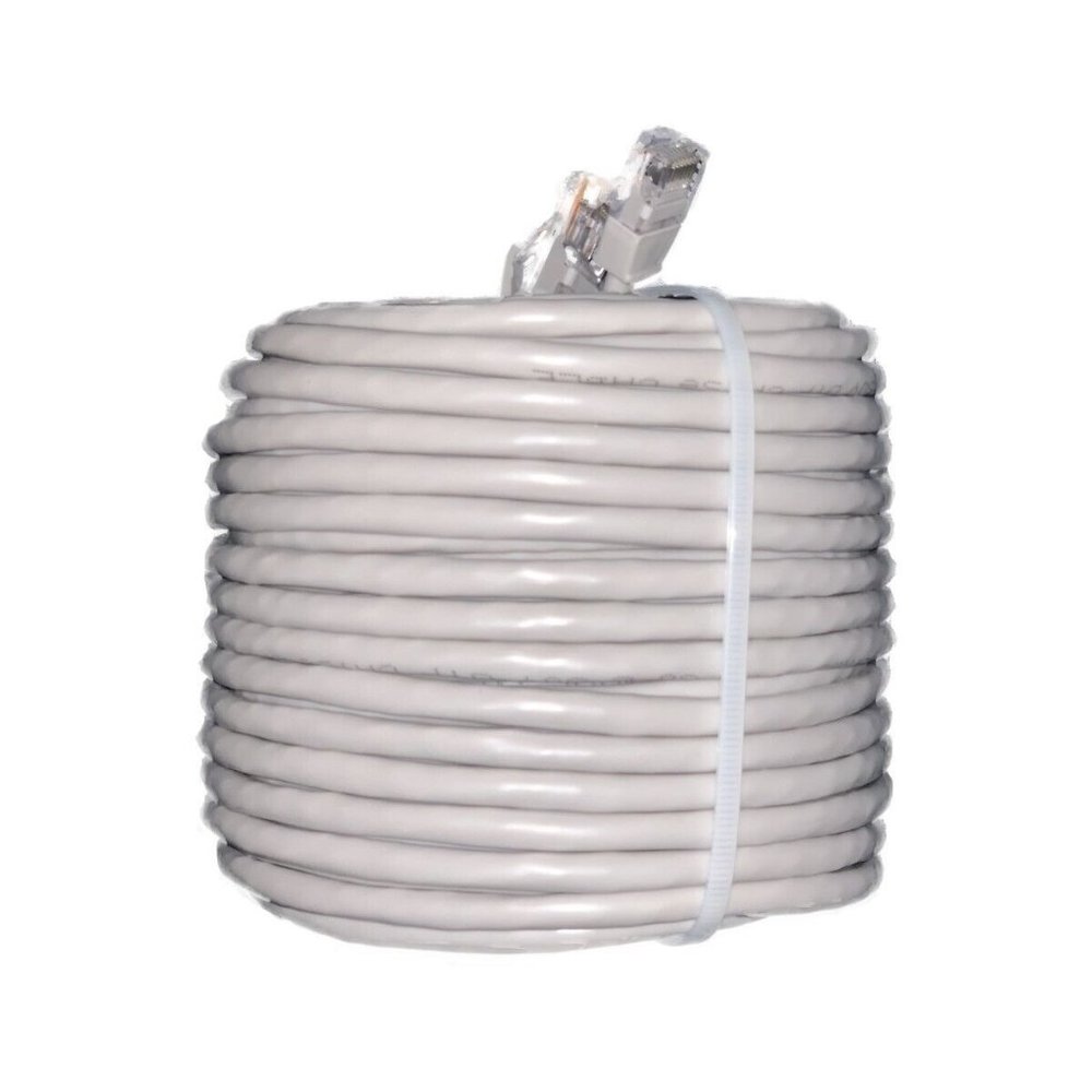 (4 PACK) Lorex OEM Cat 5e Ethernet Network Cable GRAY 100ft NEW AND SEALED